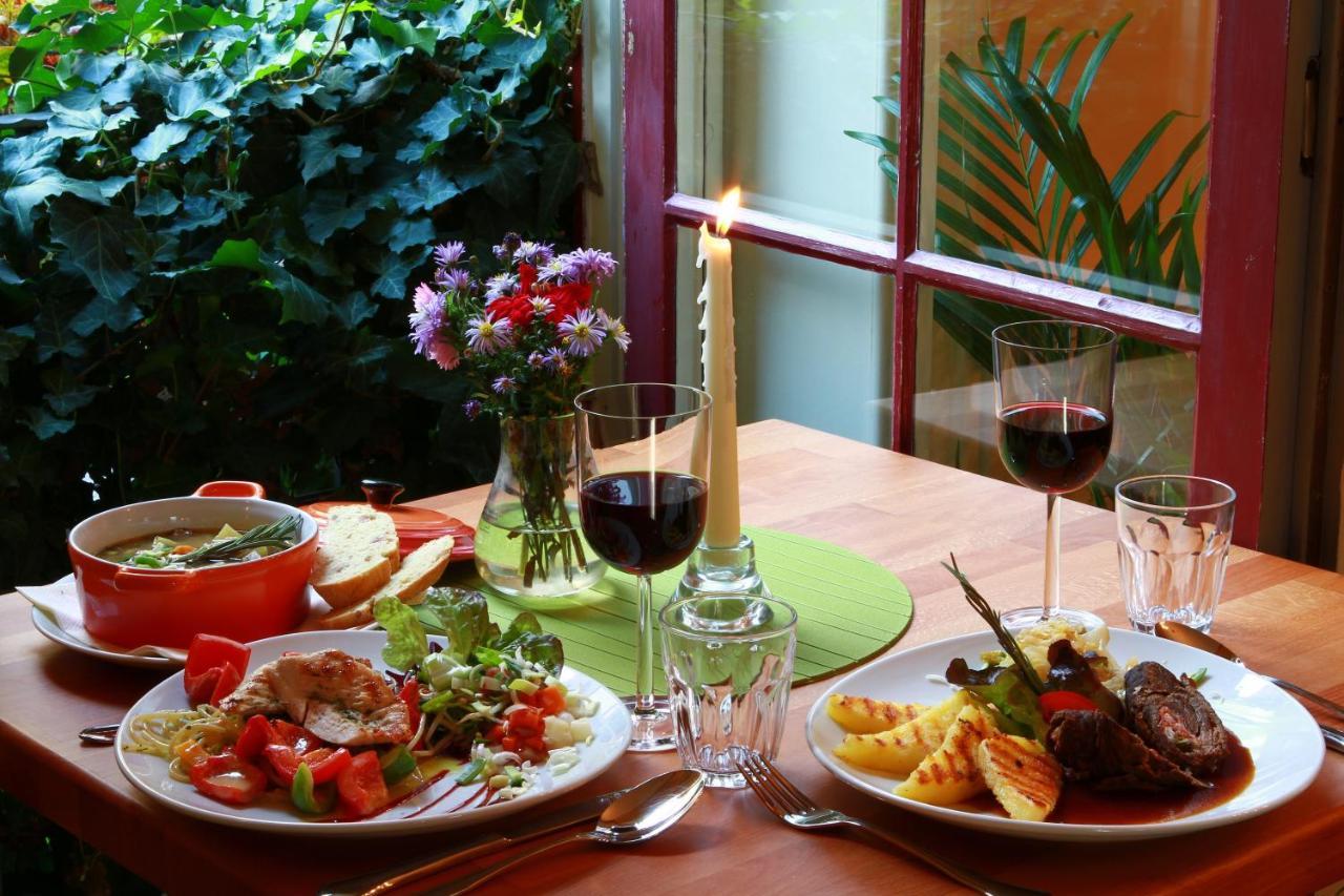 Altstadtwohnung Kromers & Restaurant Erfurt Dış mekan fotoğraf